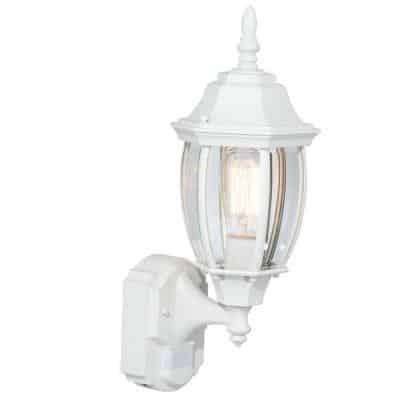 Alexandria 180Â° White Motion-Sensing Outdoor Decorative Lamp