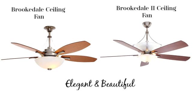 Brookedale vs Brookedale II Ceiling Fan
