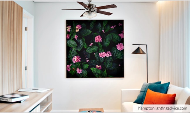 Campbell 52 inch Ceiling Fan in Modern Room