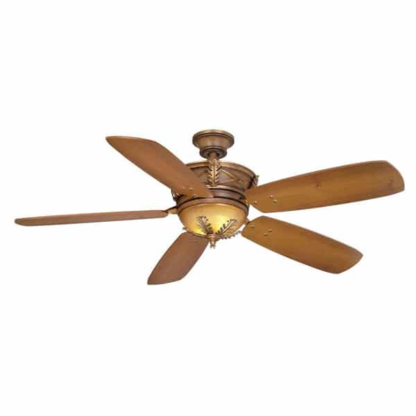 Hampton Bay Eden Lake 54 in. Distressed Walnut Ceiling Fan