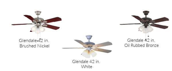 Hampton Bay Glendale 42 in. Ceiling Fan