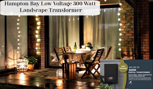 Hampton Bay Low Voltage 300 Watt Landscape Transformer