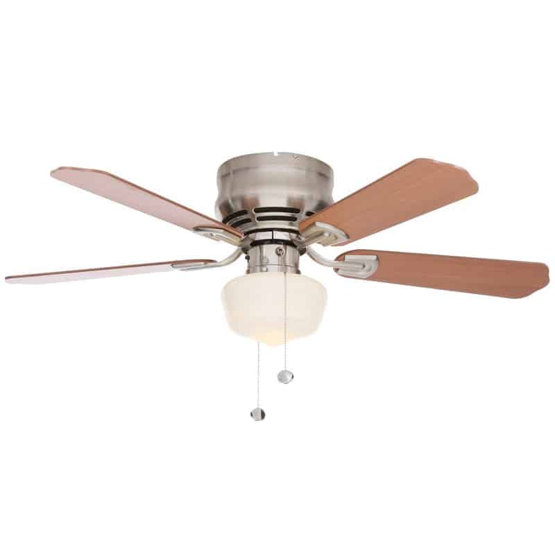 Hampton Bay Middleton 42 in. Brushed Nickel Ceiling Fan