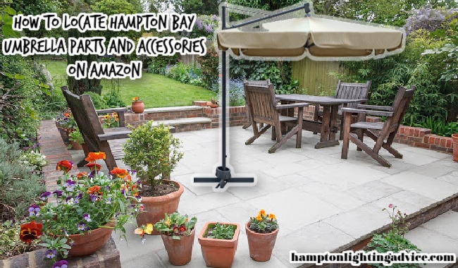 How to Locate Hampton Bay Umbrella Parts on Amazon
