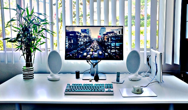 Hampton Bay Vertical Blinds in Room