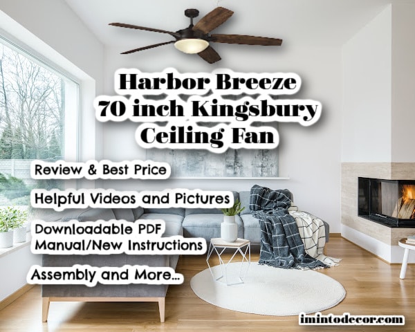 Harbor Breeze Kingsbury 70 inch Ceiling Fan