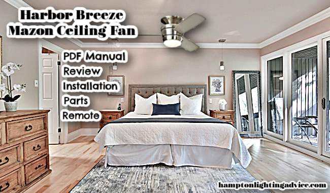 Harbor Breeze Mazon Ceiling Fan