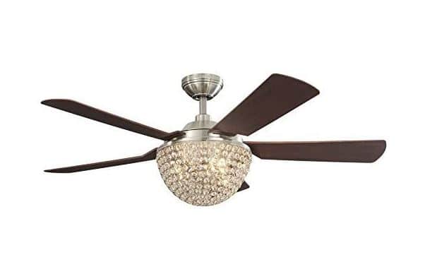 Harbor Breeze Parklake Ceiling Fan with Crystal Globe