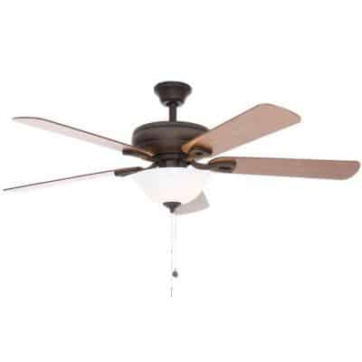 Rothley 52 in. Indoor Oil-Rubbed Bronze Ceiling Fan