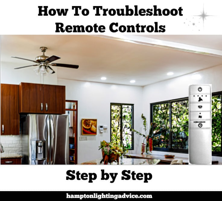 Troubleshoot Hampton Bay Ceiling Fan Remotes